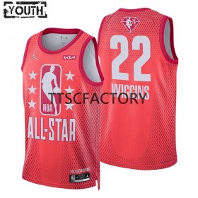 Maillot Basket Enfant Golden State Warriors Andrew Wiggins 22 2022 All-Star Jordan Brand Rouge Swingman